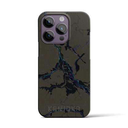 【神岡（岐阜県）】地図柄iPhoneケース（バックカバータイプ）