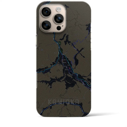 【神岡（岐阜県）】地図柄iPhoneケース（バックカバータイプ）