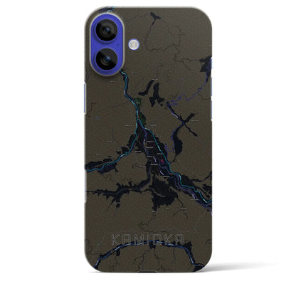 【神岡（岐阜県）】地図柄iPhoneケース（バックカバータイプ）