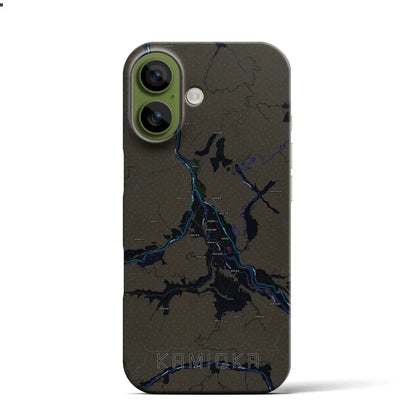 【神岡（岐阜県）】地図柄iPhoneケース（バックカバータイプ）