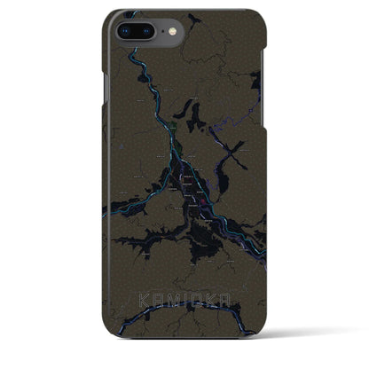 【神岡（岐阜県）】地図柄iPhoneケース（バックカバータイプ）