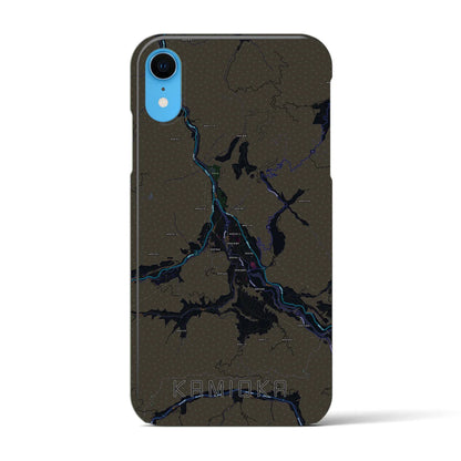 【神岡（岐阜県）】地図柄iPhoneケース（バックカバータイプ）