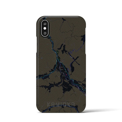 【神岡（岐阜県）】地図柄iPhoneケース（バックカバータイプ）