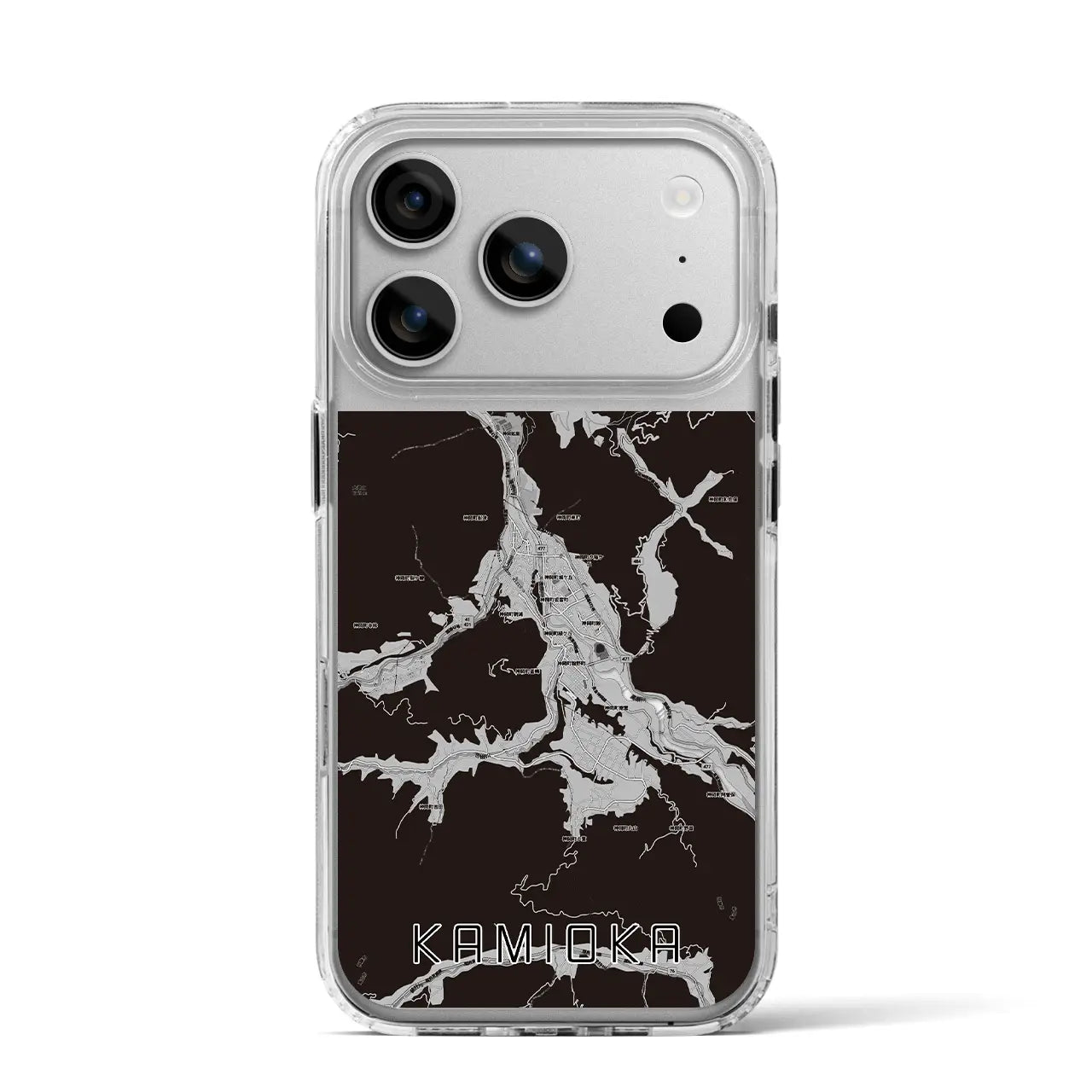 【神岡（岐阜県）】地図柄iPhoneケース（MagSafeタイプ）