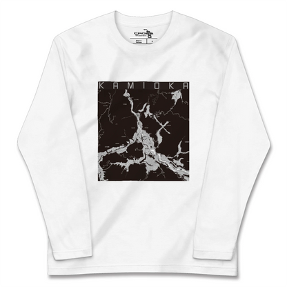 【神岡（岐阜県）】地図柄ロングスリーブTシャツ