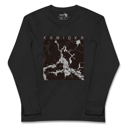 【神岡（岐阜県）】地図柄ロングスリーブTシャツ