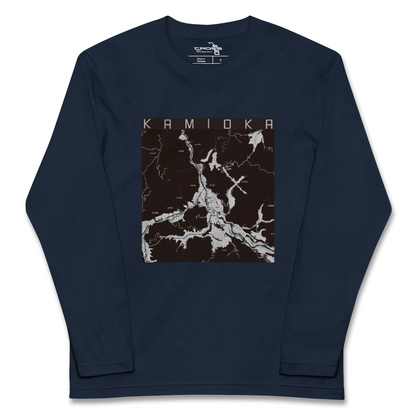 【神岡（岐阜県）】地図柄ロングスリーブTシャツ