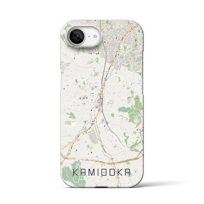 【上大岡（神奈川県）】地図柄iPhoneケース（バックカバータイプ）