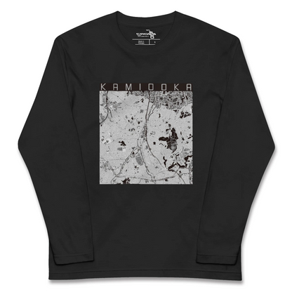 【上大岡（神奈川県）】地図柄ロングスリーブTシャツ