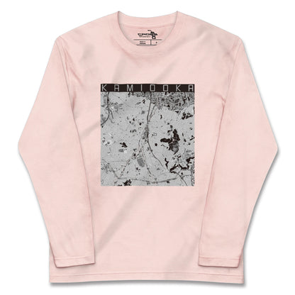 【上大岡（神奈川県）】地図柄ロングスリーブTシャツ