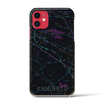 【上里（埼玉県）】地図柄iPhoneケース（バックカバータイプ）