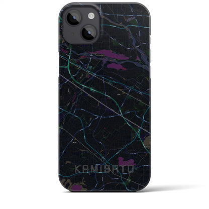 【上里（埼玉県）】地図柄iPhoneケース（バックカバータイプ）