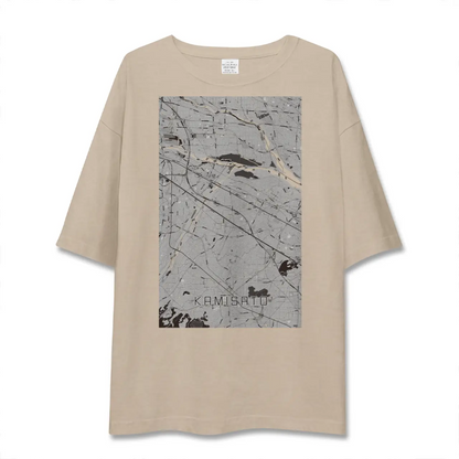 【上里（埼玉県）】地図柄ビッグシルエットTシャツ