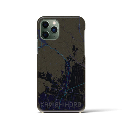 【上士幌（北海道）】地図柄iPhoneケース（バックカバータイプ）