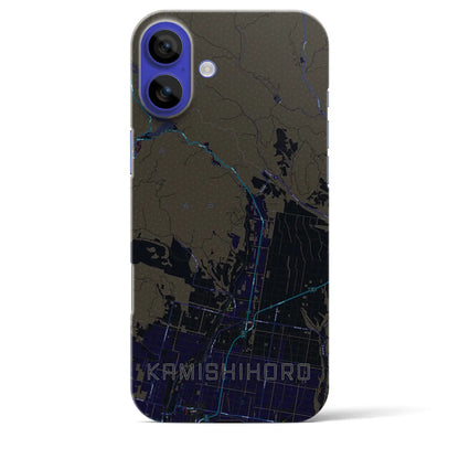 【上士幌（北海道）】地図柄iPhoneケース（バックカバータイプ）