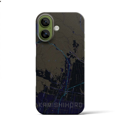 【上士幌（北海道）】地図柄iPhoneケース（バックカバータイプ）