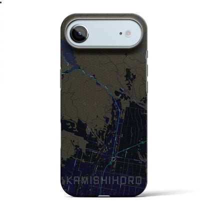 【上士幌（北海道）】地図柄iPhoneケース（バックカバータイプ）