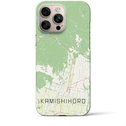 【上士幌（北海道）】地図柄iPhoneケース（バックカバータイプ）