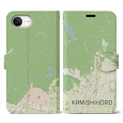 【上士幌（北海道）】地図柄iPhoneケース（手帳タイプ）
