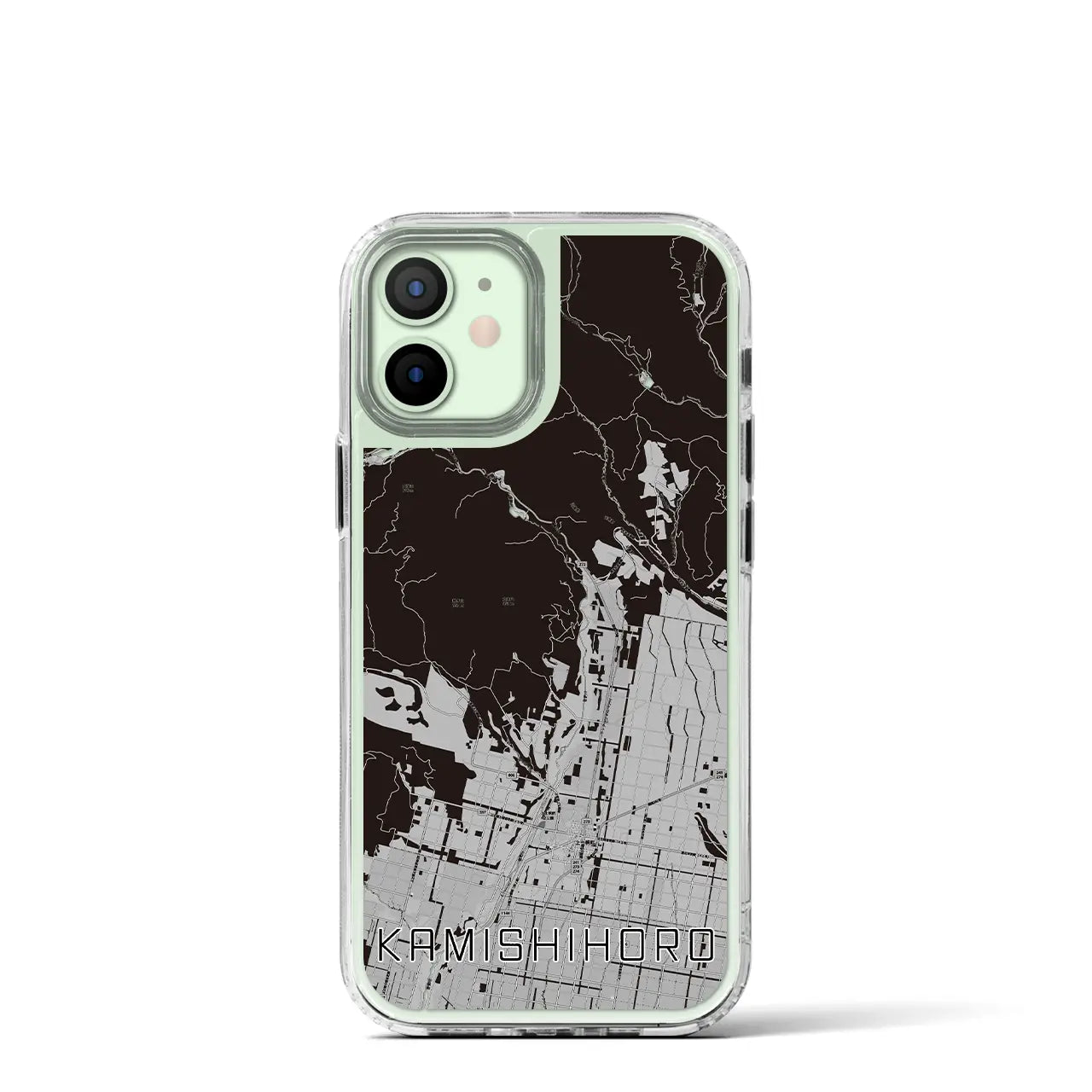 【上士幌（北海道）】地図柄iPhoneケース（MagSafeタイプ）