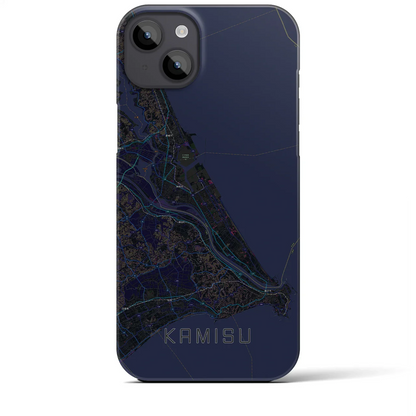 【神栖2（茨城県）】地図柄iPhoneケース（バックカバータイプ）