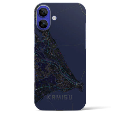 【神栖2（茨城県）】地図柄iPhoneケース（バックカバータイプ）