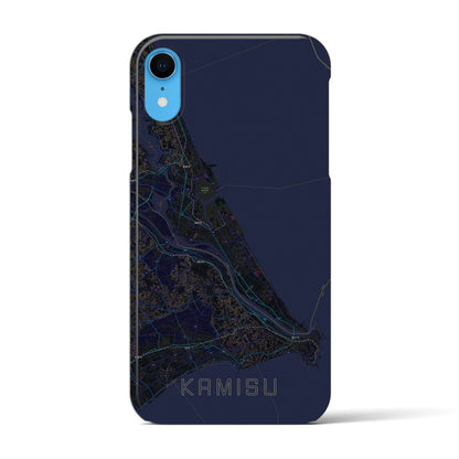 【神栖2（茨城県）】地図柄iPhoneケース（バックカバータイプ）