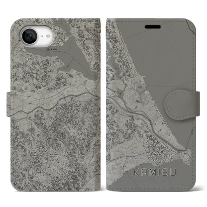 【神栖2（茨城県）】地図柄iPhoneケース（手帳タイプ）