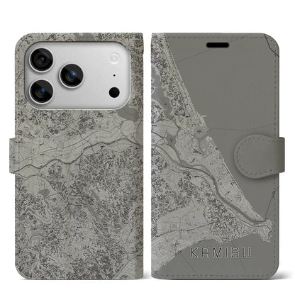 【神栖2（茨城県）】地図柄iPhoneケース（手帳タイプ）