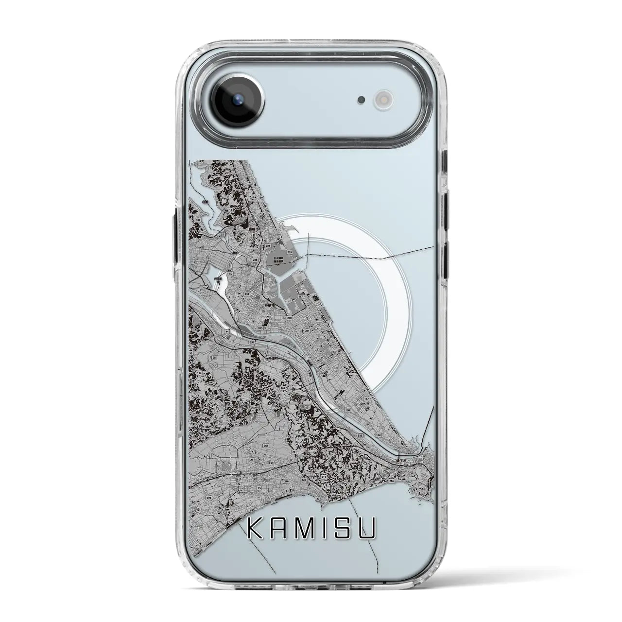 【神栖2（茨城県）】地図柄iPhoneケース（MagSafeタイプ）