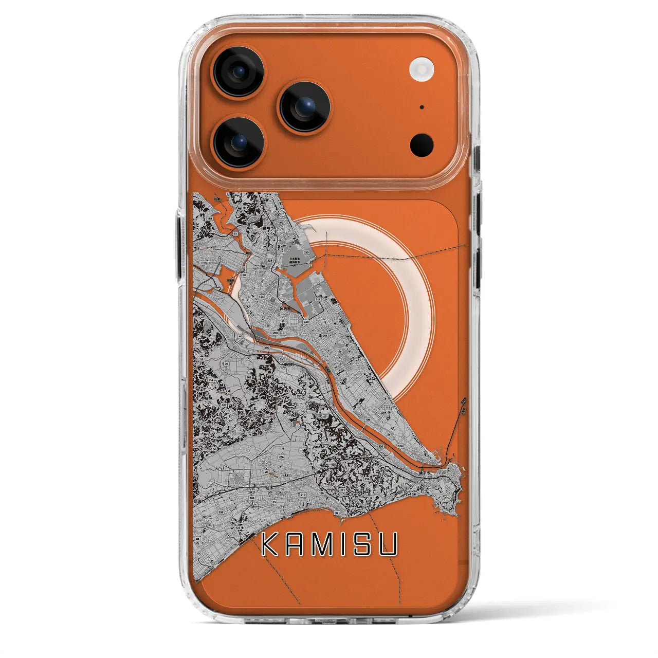 【神栖2（茨城県）】地図柄iPhoneケース（MagSafeタイプ）