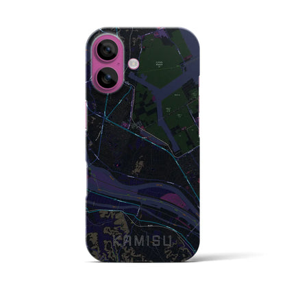 【神栖（茨城県）】地図柄iPhoneケース（バックカバータイプ）