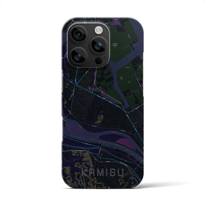 【神栖（茨城県）】地図柄iPhoneケース（バックカバータイプ）