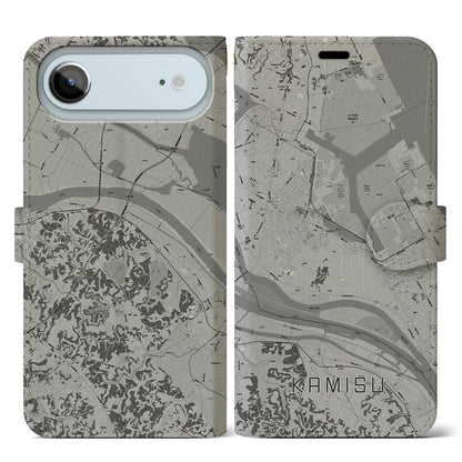 【神栖（茨城県）】地図柄iPhoneケース（手帳タイプ）