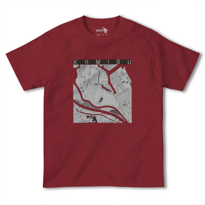 【神栖（茨城県）】地図柄ヘビーウェイトTシャツ