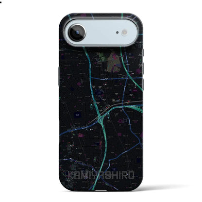 【上社（愛知県）】地図柄iPhoneケース（バックカバータイプ）