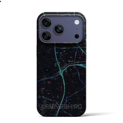 【上社（愛知県）】地図柄iPhoneケース（バックカバータイプ）