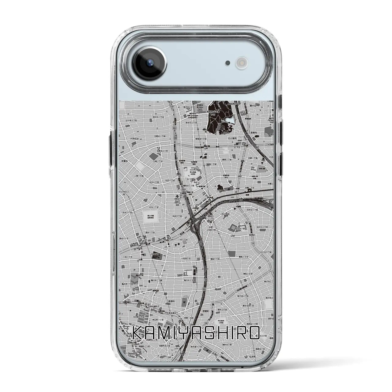 【上社（愛知県）】地図柄iPhoneケース（MagSafeタイプ）