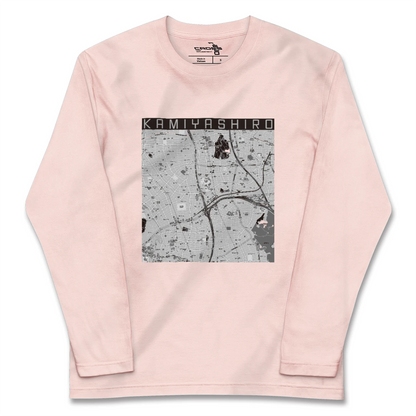 【上社（愛知県）】地図柄ロングスリーブTシャツ