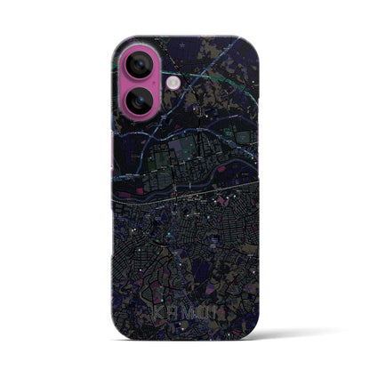 【鴨居（神奈川県）】地図柄iPhoneケース（バックカバータイプ）