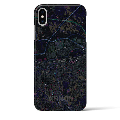 【鴨居（神奈川県）】地図柄iPhoneケース（バックカバータイプ）