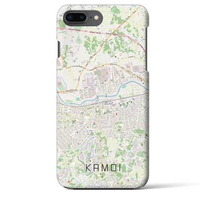 【鴨居（神奈川県）】地図柄iPhoneケース（バックカバータイプ）