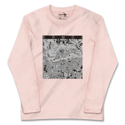 【鴨居（神奈川県）】地図柄ロングスリーブTシャツ