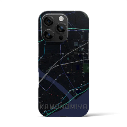 【鴨宮（神奈川県）】地図柄iPhoneケース（バックカバータイプ）