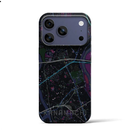 【金町（東京都）】地図柄iPhoneケース（バックカバータイプ）