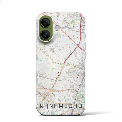 【要町（東京都）】地図柄iPhoneケース（バックカバータイプ）