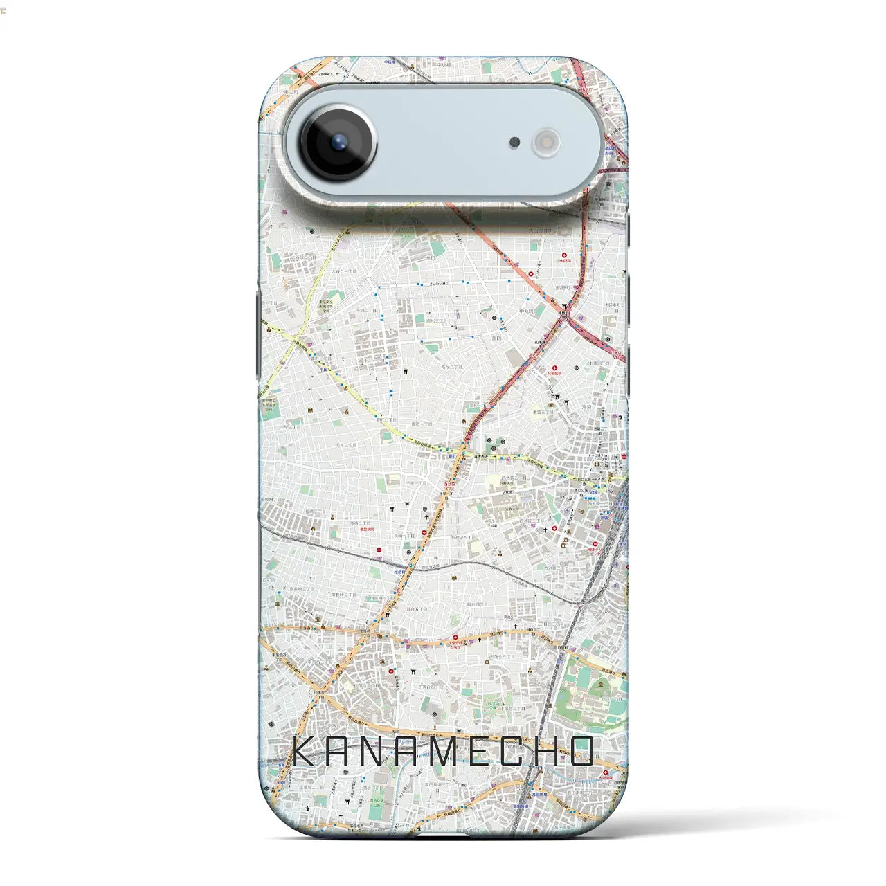 【要町（東京都）】地図柄iPhoneケース（バックカバータイプ）