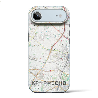 【要町（東京都）】地図柄iPhoneケース（バックカバータイプ）