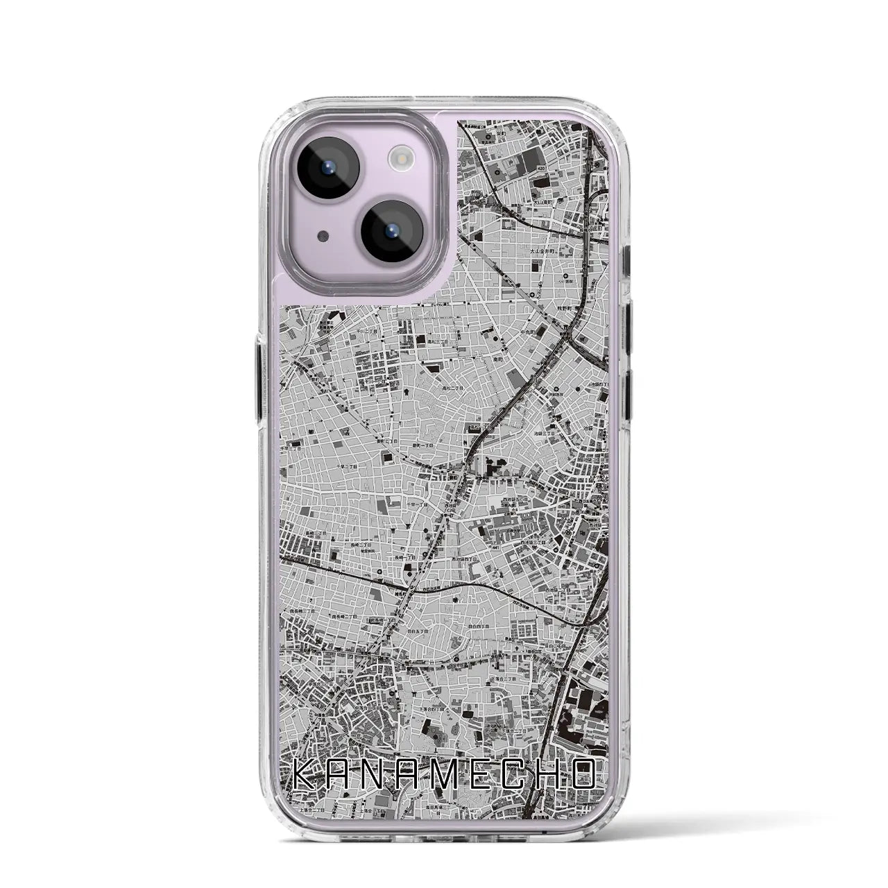 【要町（東京都）】地図柄iPhoneケース（MagSafeタイプ）