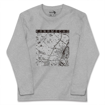 【要町（東京都）】地図柄ロングスリーブTシャツ